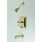 Kingston Brass KB86520CKL Single-Handle Tub and Shower Faucet, Polished Brass KB86520CKL - alternate 4